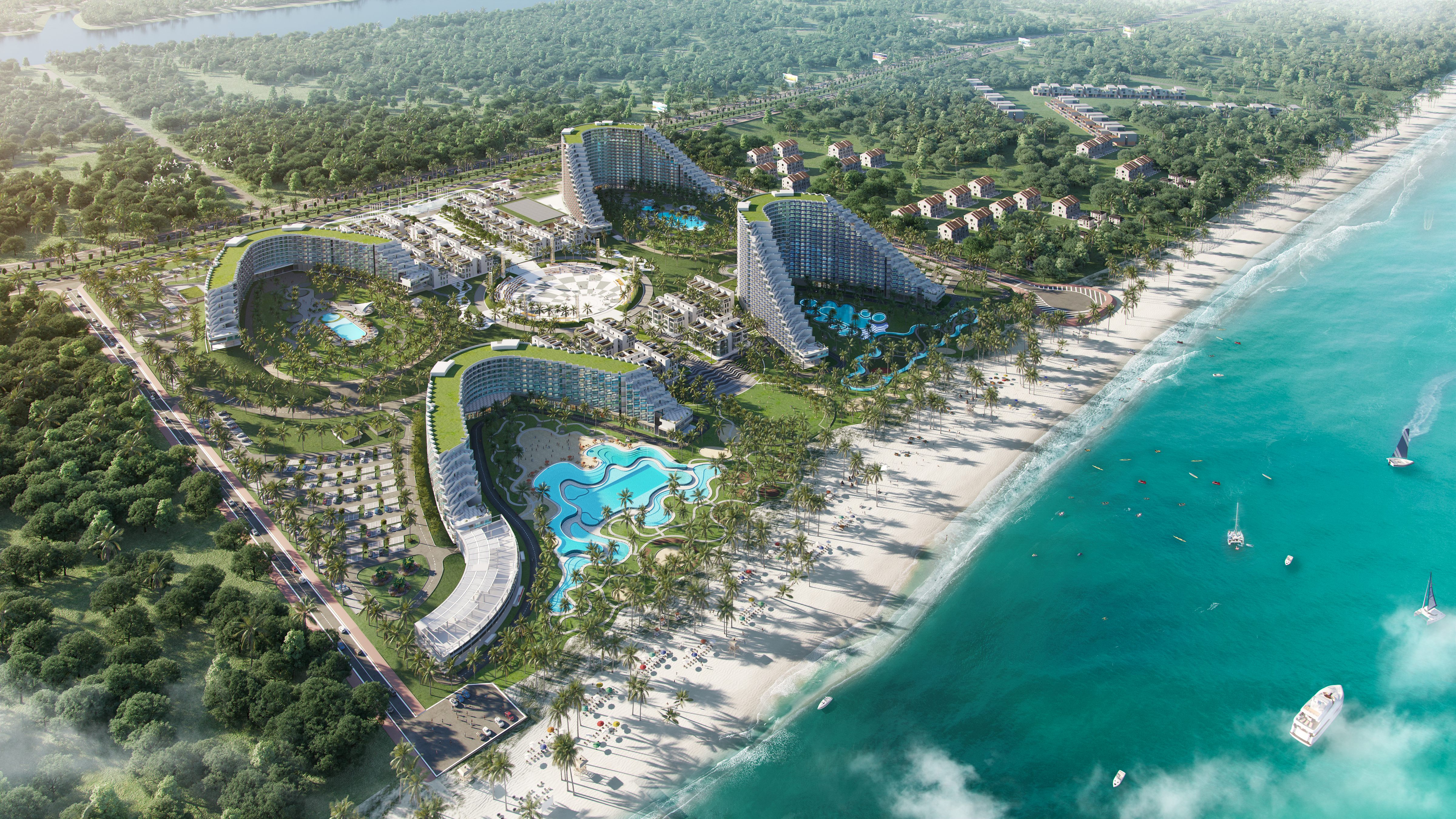The Empyrean Cam Ranh Beach Resort is a wonderland like that – a unique destination promised to elevate your emotion from take-off to many return landings thereafter.