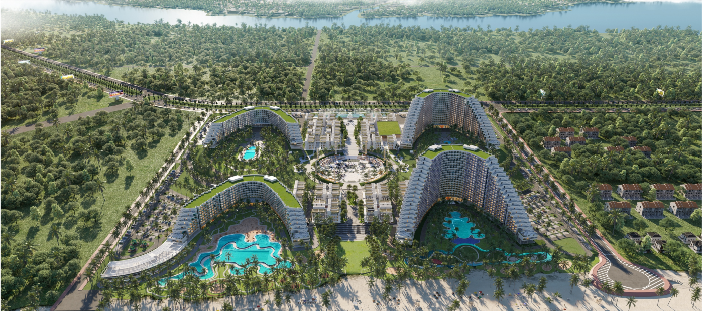 The Empyrean Cam Ranh Beach Resort tổ hợp nghỉ dưỡng sôi động bên Bãi Dài Cam Ranh